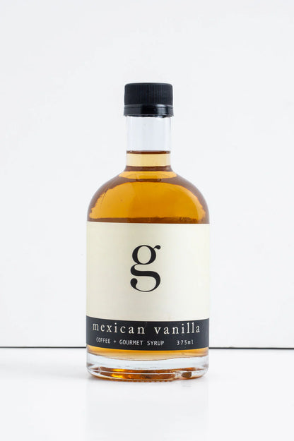 Mexican Vanilla Coffee + Gourmet Syrup