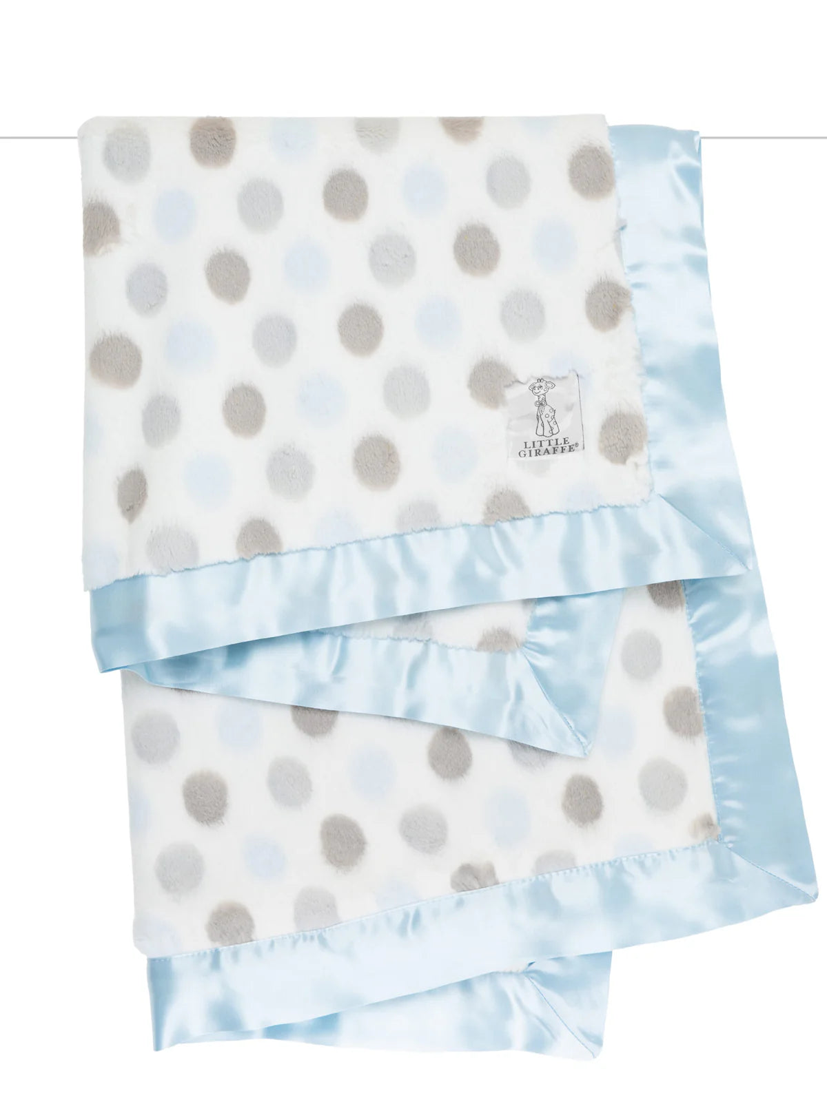 Blue Luxe 'Dot' Blanket