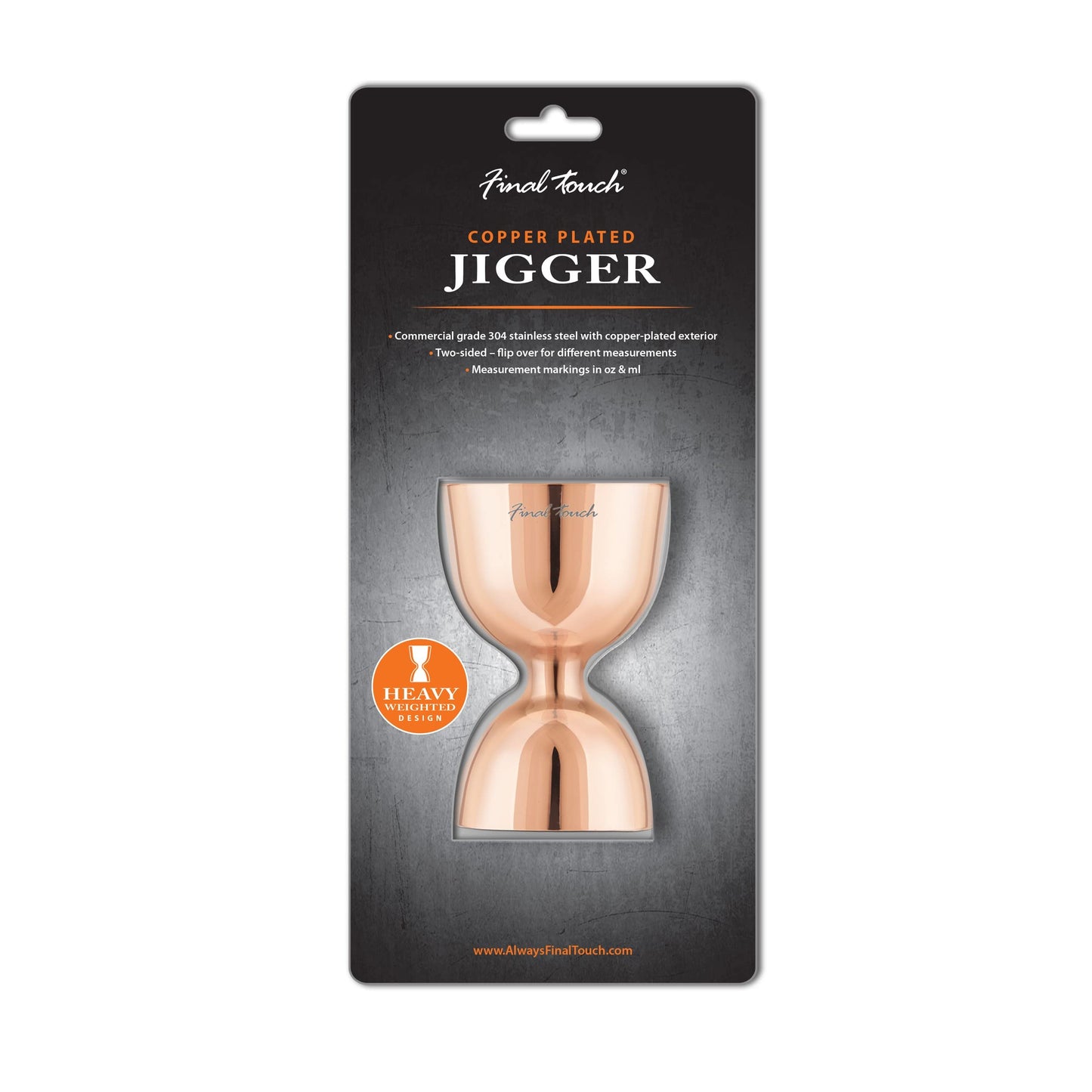 Double Jigger - Copper Plated