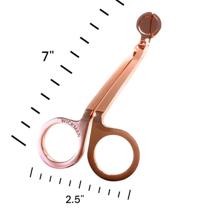 Wickman Rose Gold Wick Cutter