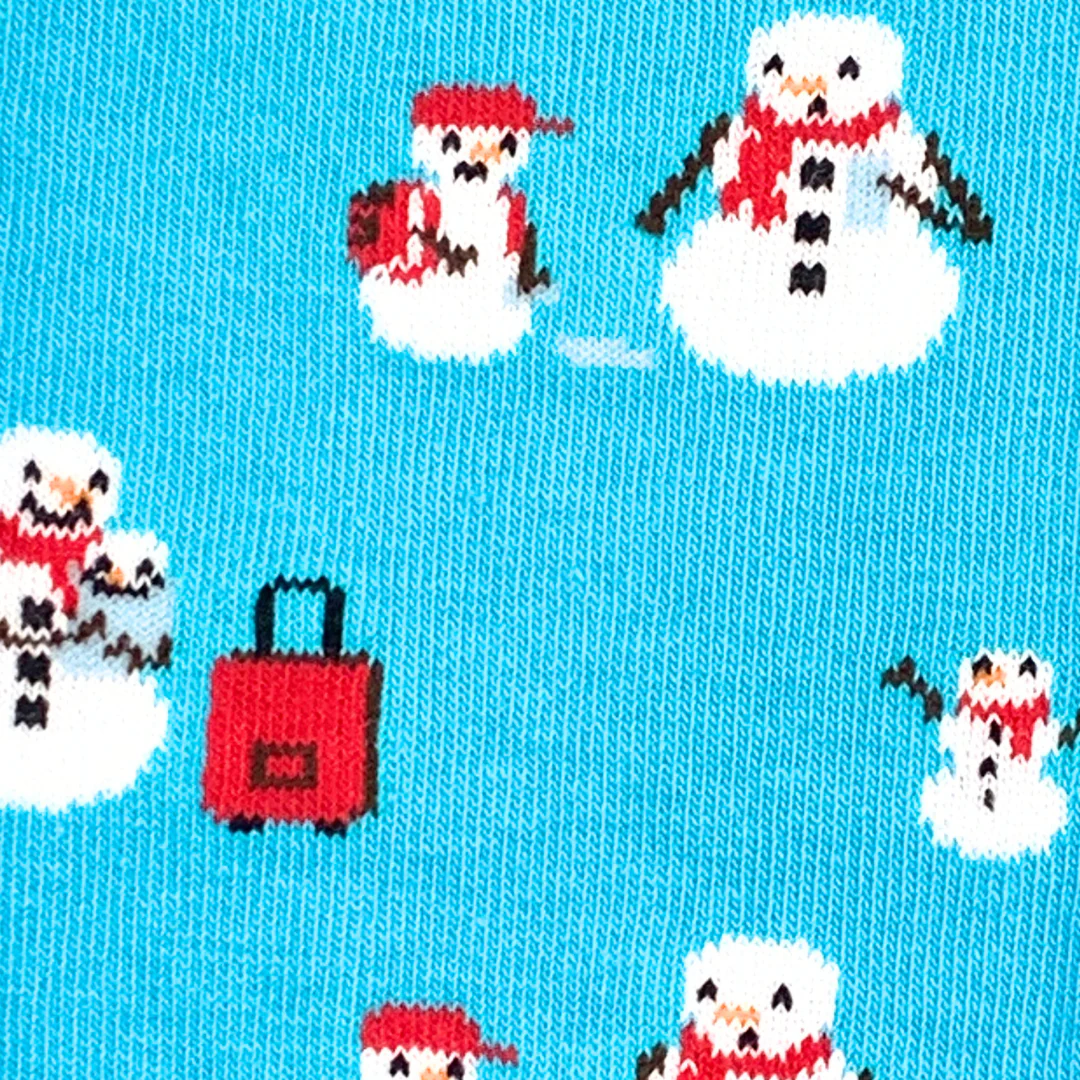 Men's Snowman Vacation Socks