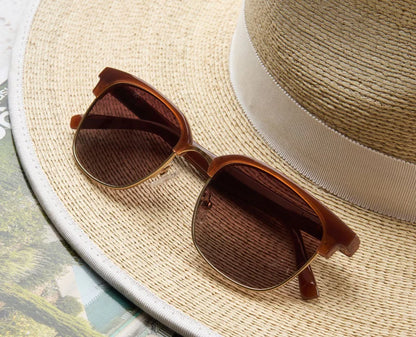 Houston Polarized Sunglasses - Brown