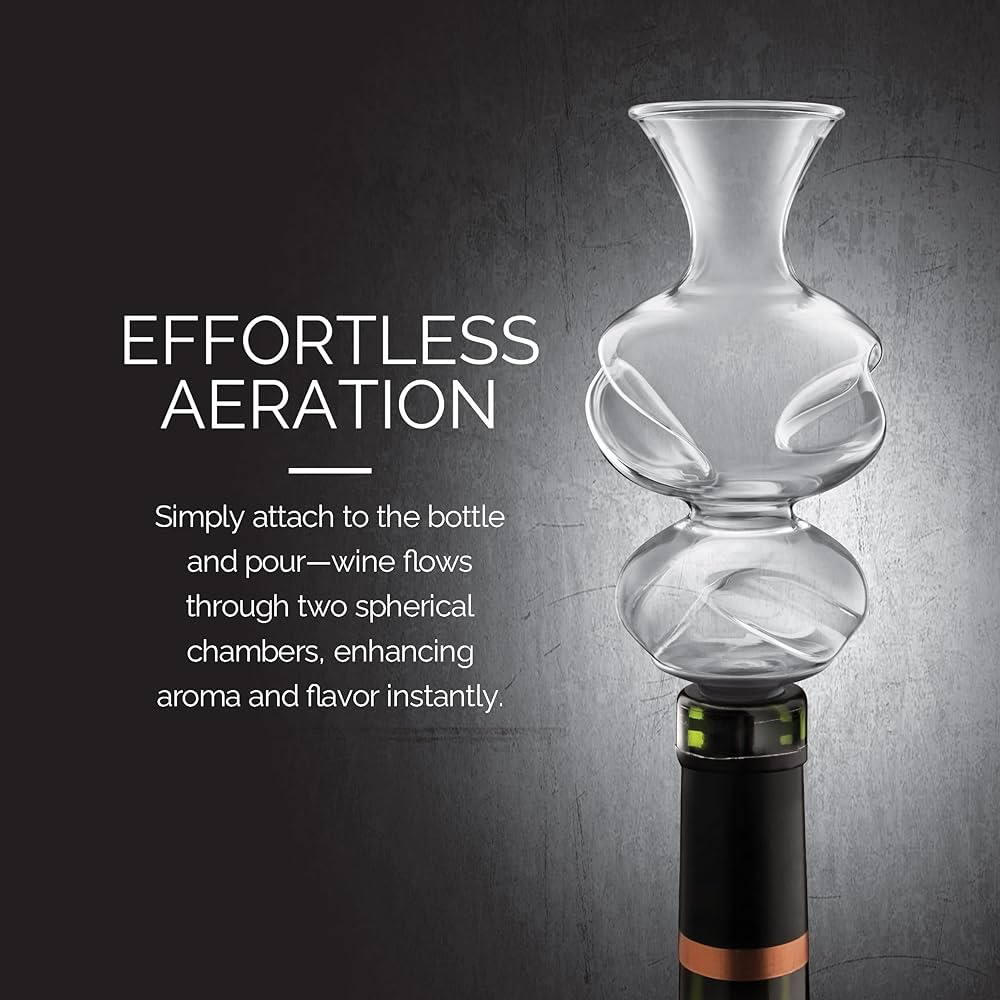 On The Bottle Conundrum Wine Aerator