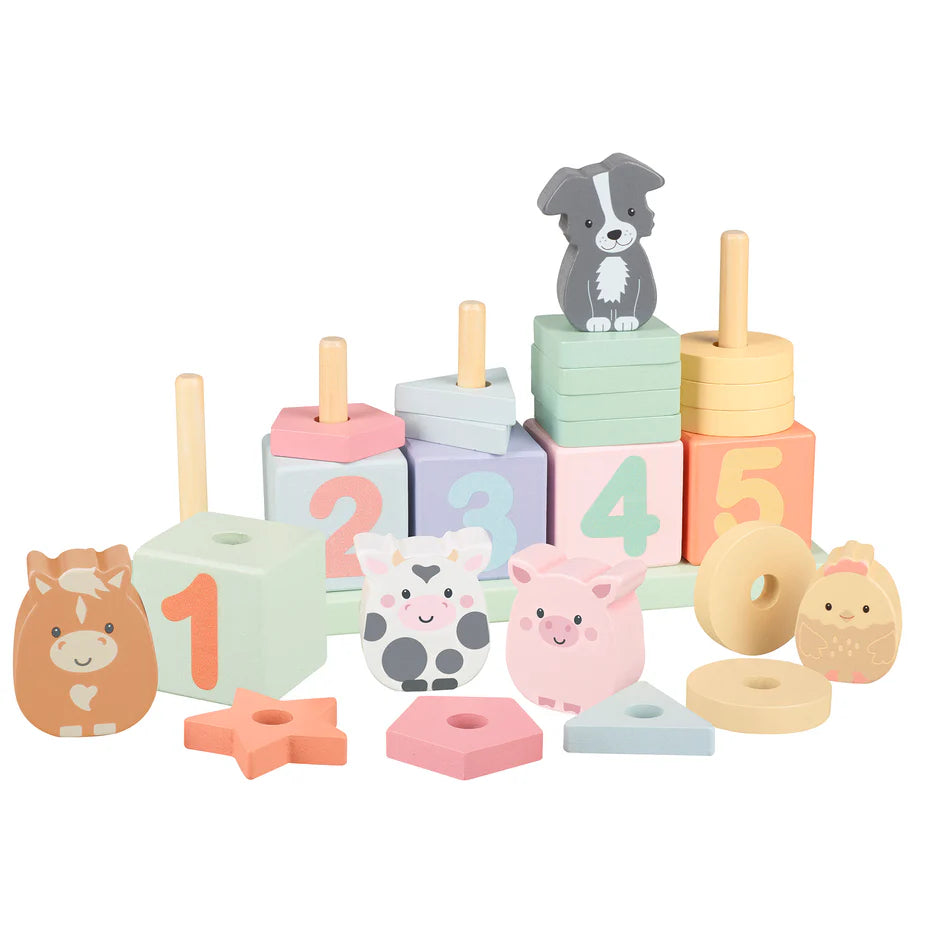 Farmyard Animal Counting Game