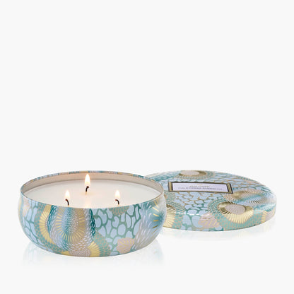California Summers 3 Wick Tin Candle