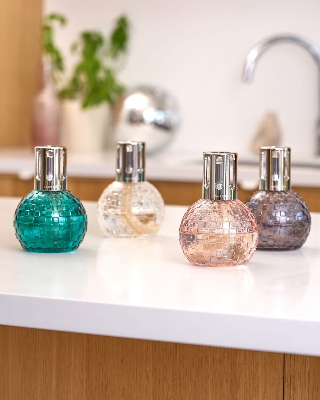 Clear Disco Fragrance Lamp Gift Set