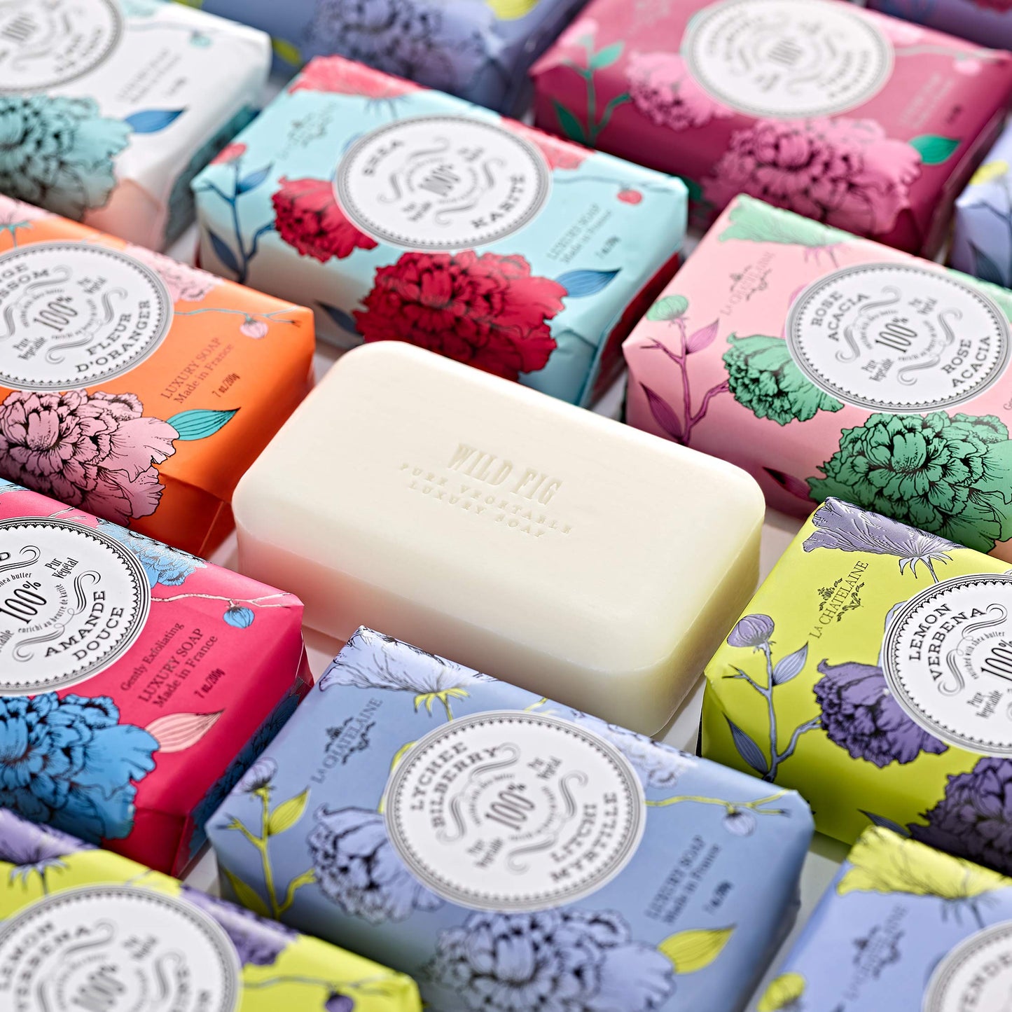 Luxury Hand Soap Wrapped Orange Blossom