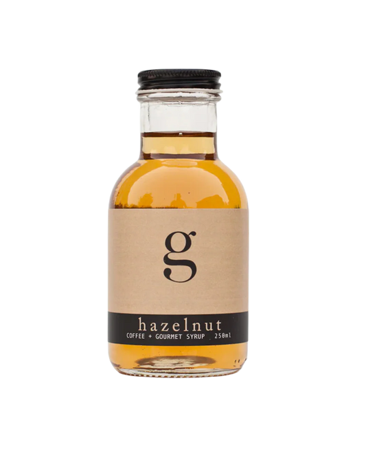 Hazelnut Gourmet + Coffee Syrup