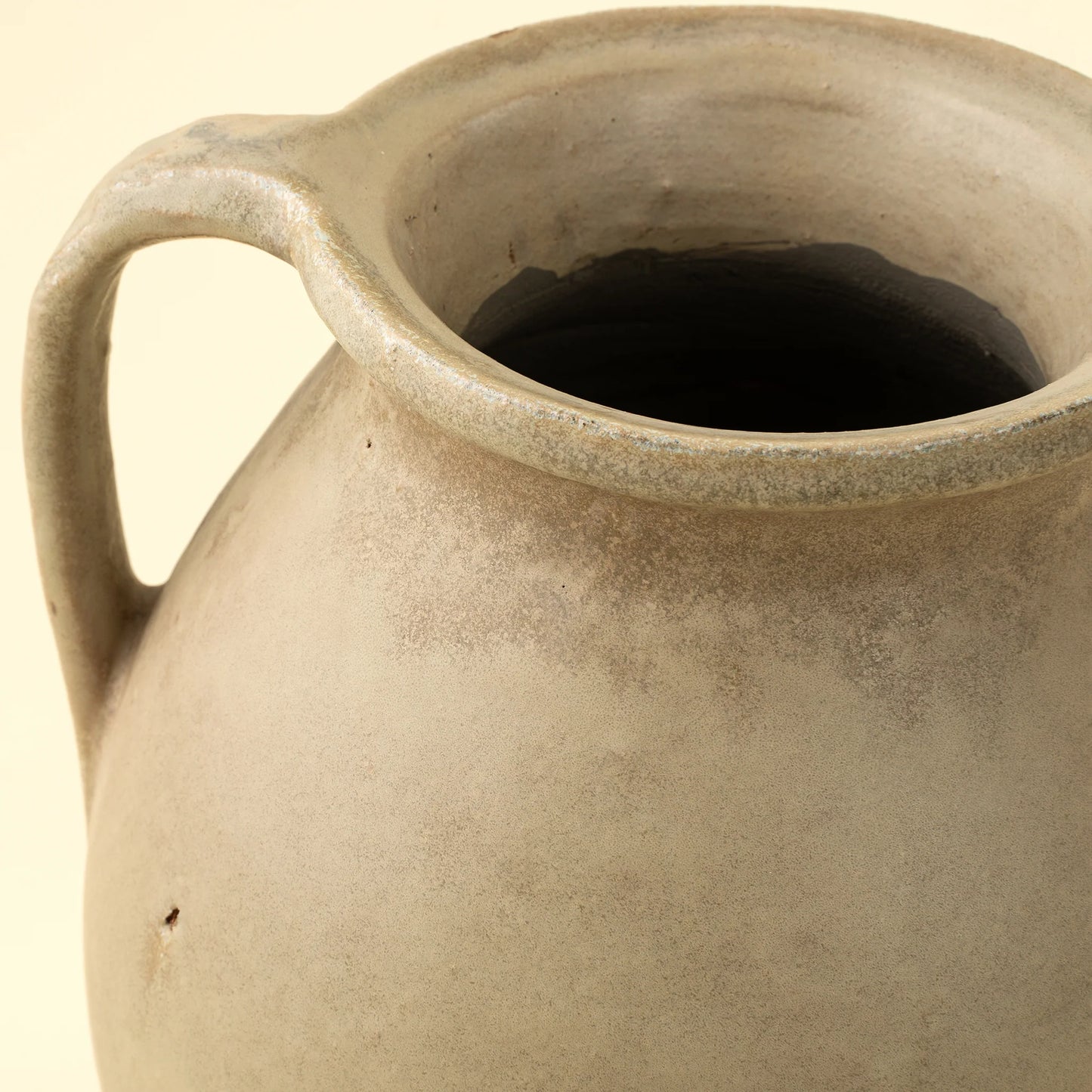 Rhodes Pitcher Vase - Reactive Brown
