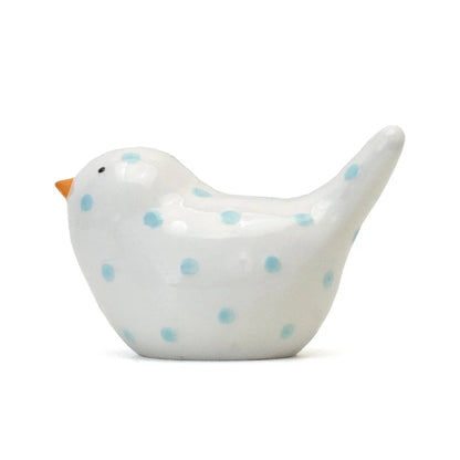 Blue Dotted Birdie Bank