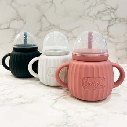 Silicone Cup With Straw