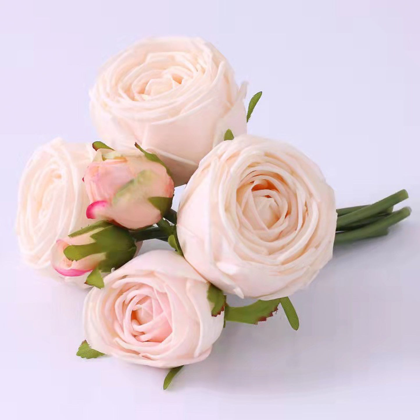 Real Touch Rose Garden Bouquet Bundle
