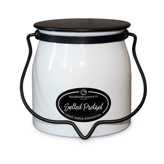 Salted Pretzel | Butter Jar 16 oz