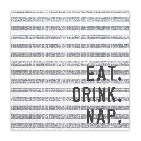Cocktail Napkins - Eat Drink Nap