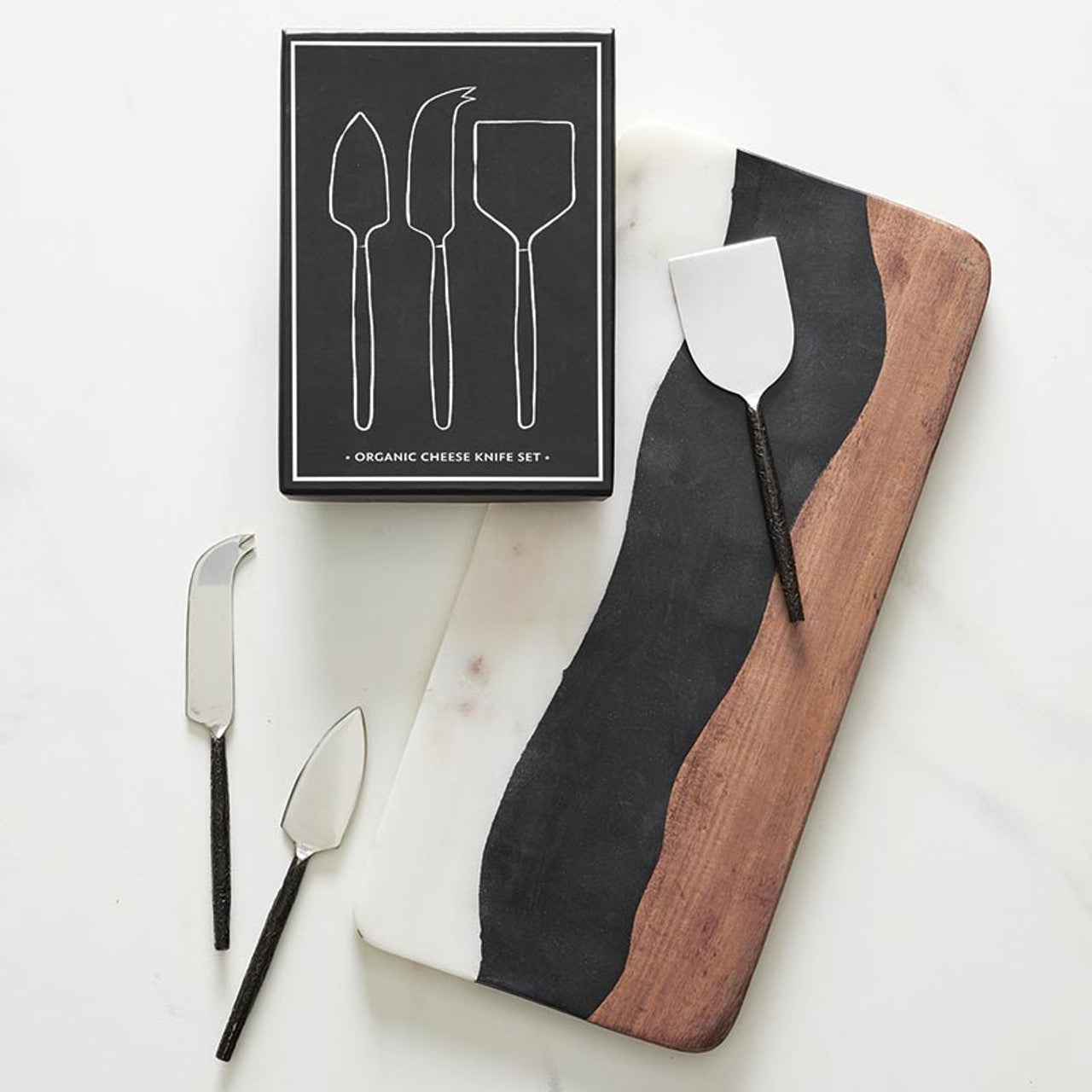 Organic Cheese Knives - Set of 3