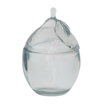 8 oz. Recycled Pressed Glass Lemon Jar