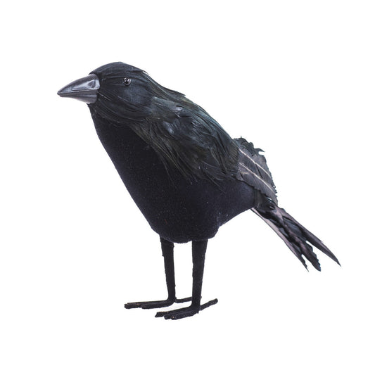 8" Black Crow Figurine