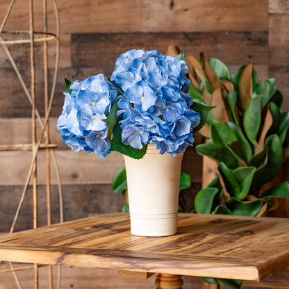Real Touch Blue Hydrangea 14" Stem