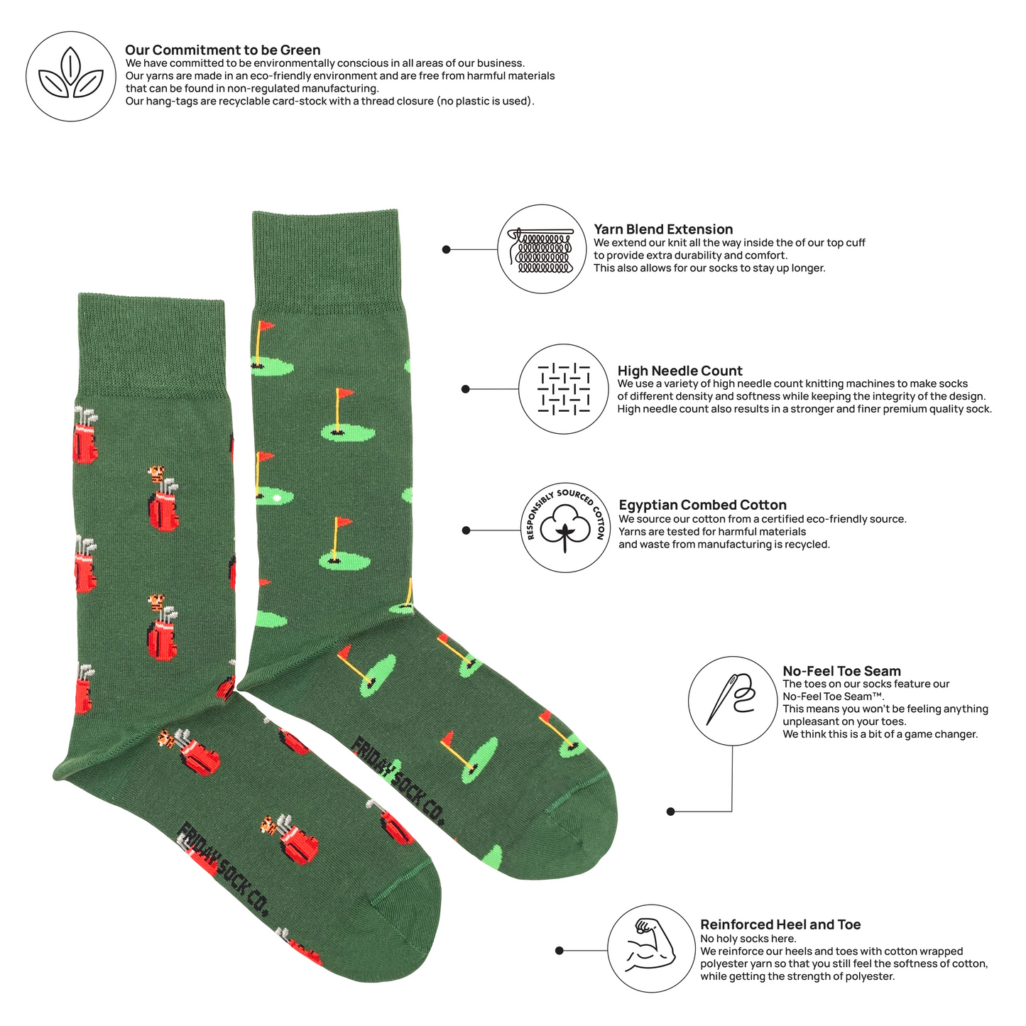 Men's Golf Socks