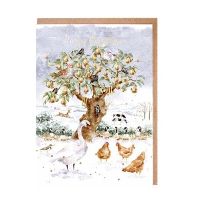 ‘The Twelve days of Christmas' Card