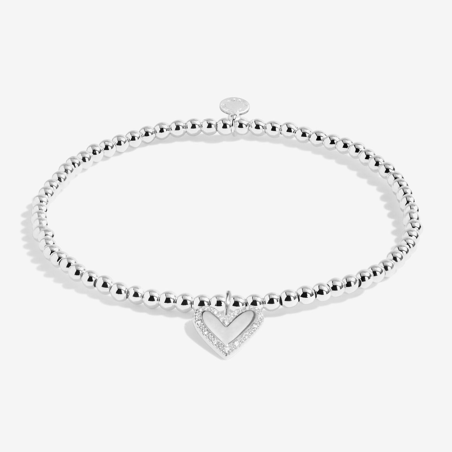 A Little 'Here's To Your Next Chapter' Bracelet In Silver Plating