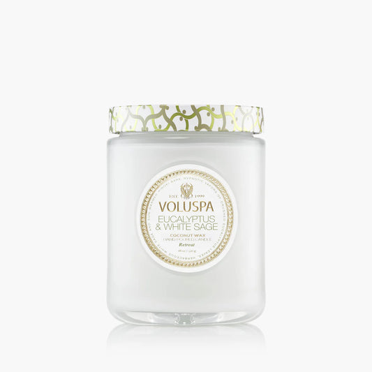 Eucalyptus & White Sage Large Jar Candle