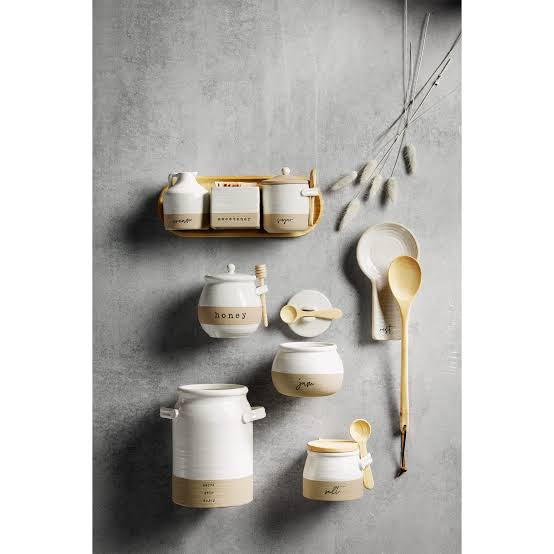 Stoneware Jam Jar Set