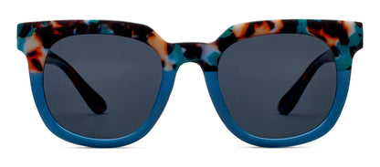 Carpe Diem Reading Sunglasses - Teal Botanico/Teal +2.00