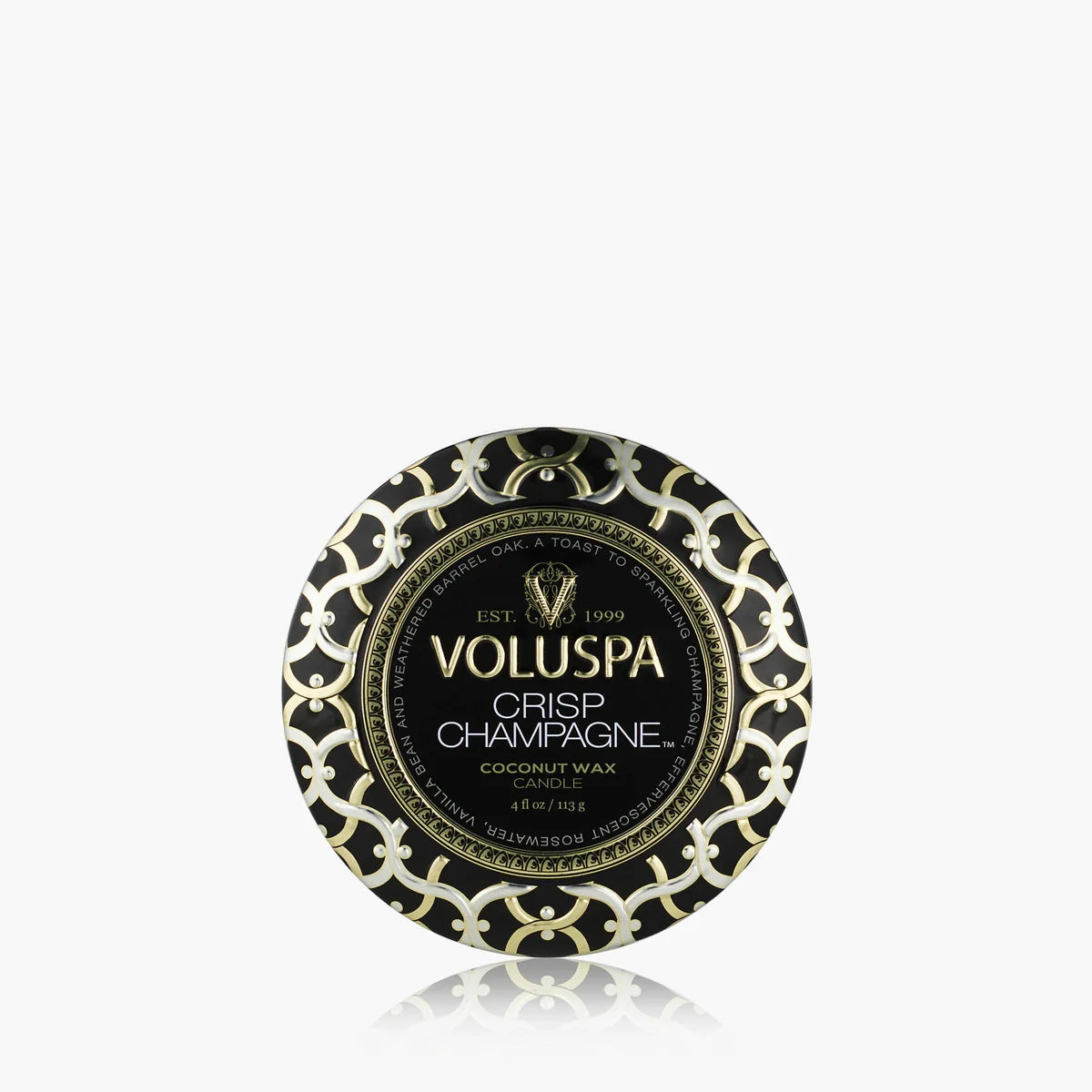 Crisp Champagne Mini Tin Candle