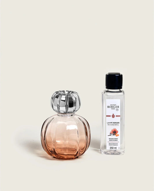 Corali Coral Fragrance Lamp Gift Set with Velvet of Orient