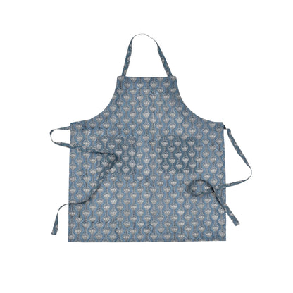 Bluebell Block Print Apron