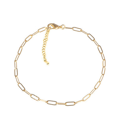 Paperclip Anklet