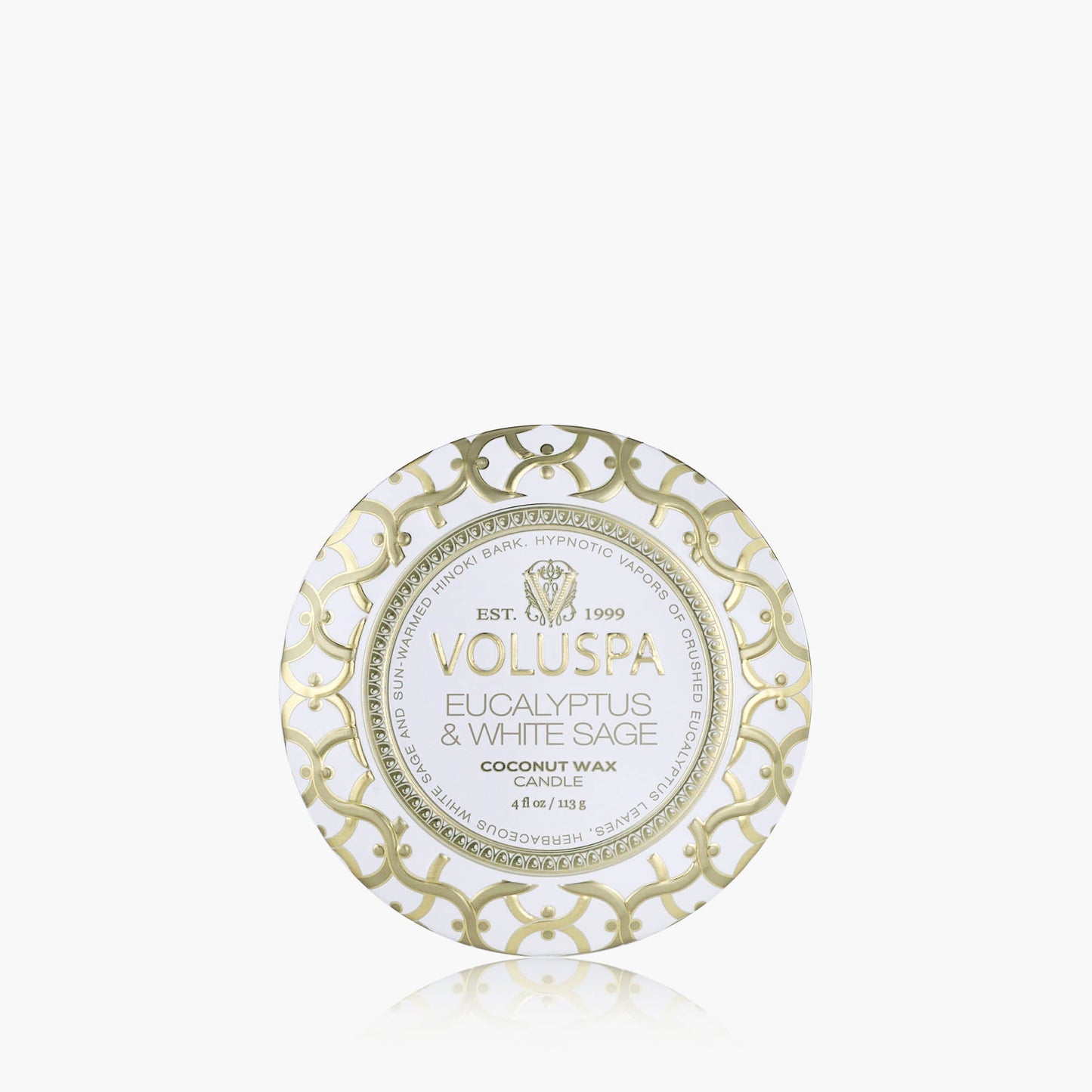 Eucalyptus & White Sage Mini Tin Candle