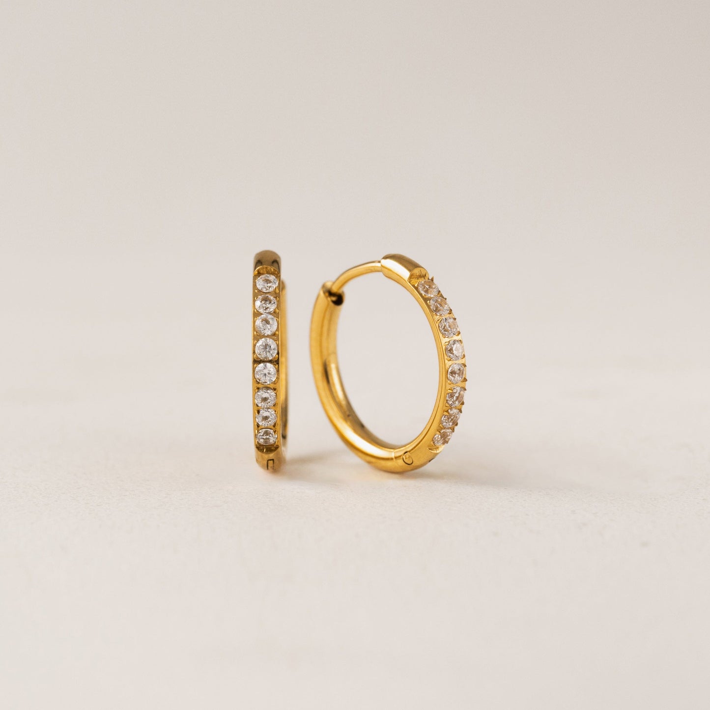 Evie 15mm Hoop Earrings