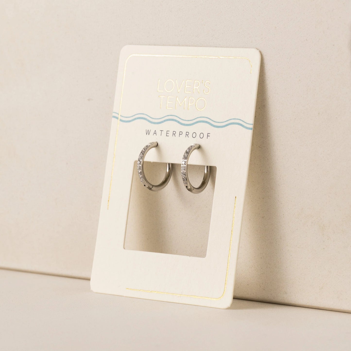 Evie 15mm Hoop Earrings Silver