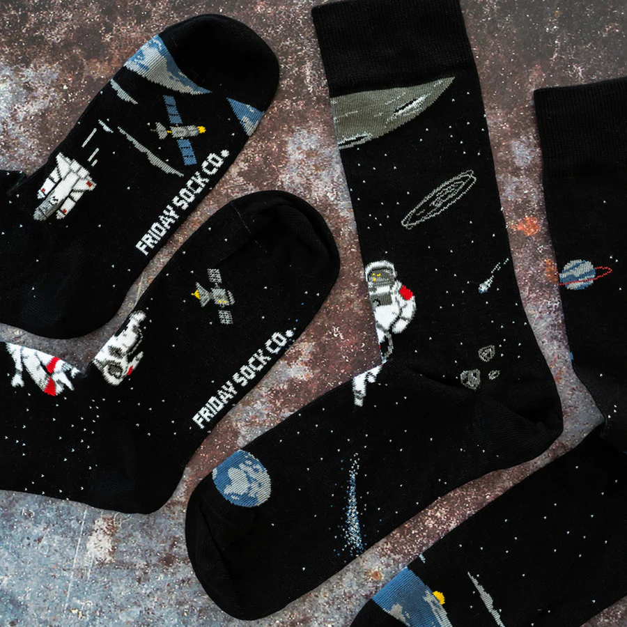 Men’s Space Scene Socks