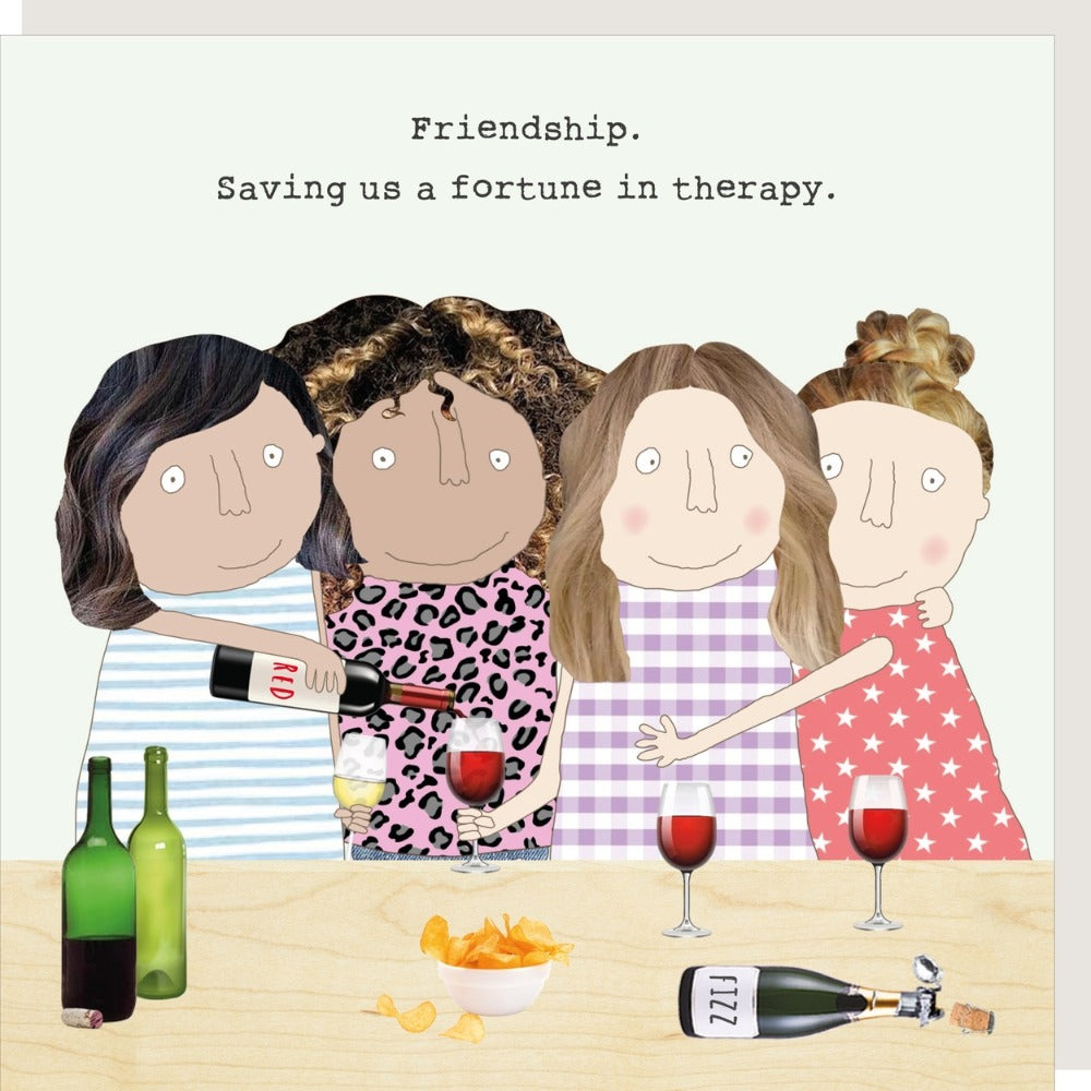 Therapy Friendship Card
