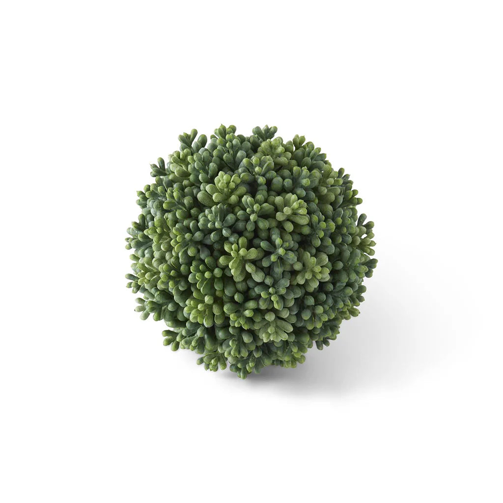 Floral Berry Seed Ball 5" Green
