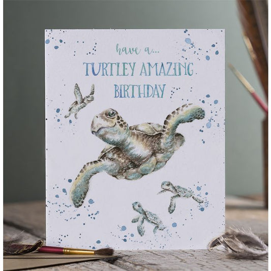 Turtley Amazing Birthday Card