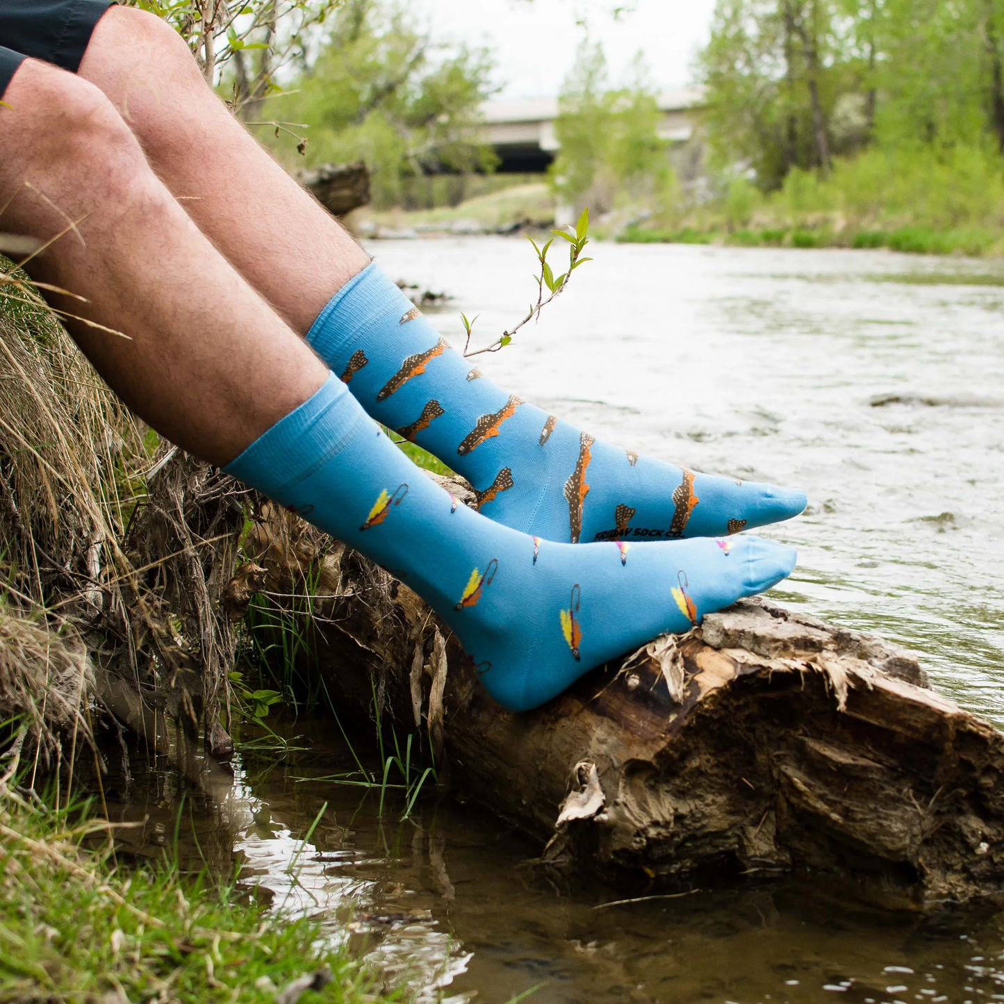 Men's Trout & Fly Socks