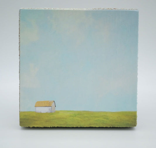 White Barn Art Block