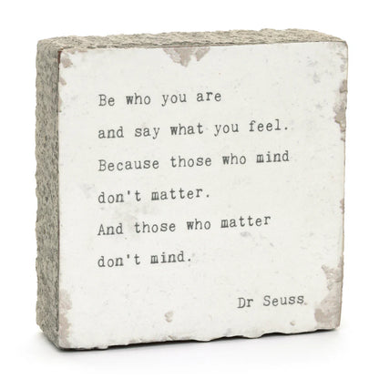 Be Who Art Block