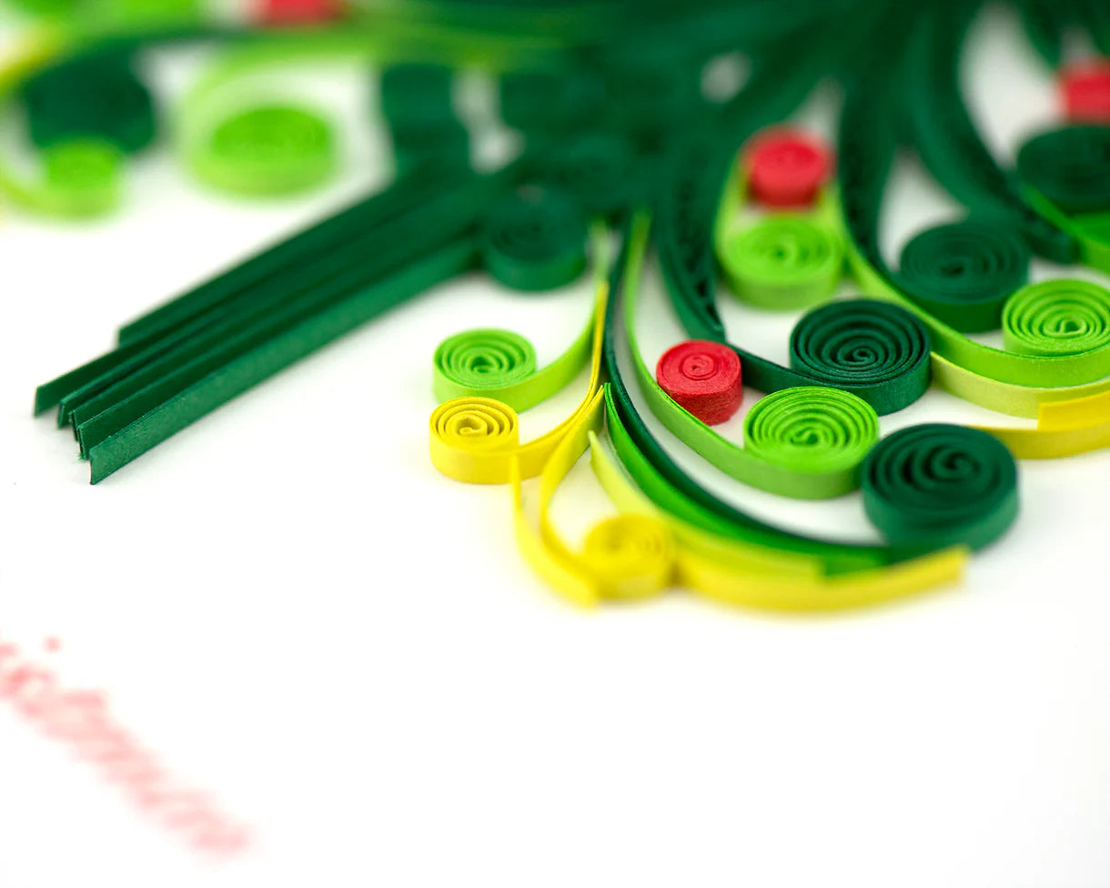 Quilling Card Christmas Tree