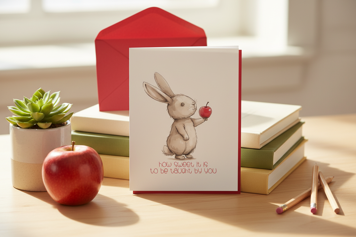 How Sweet it Is Teacher Card