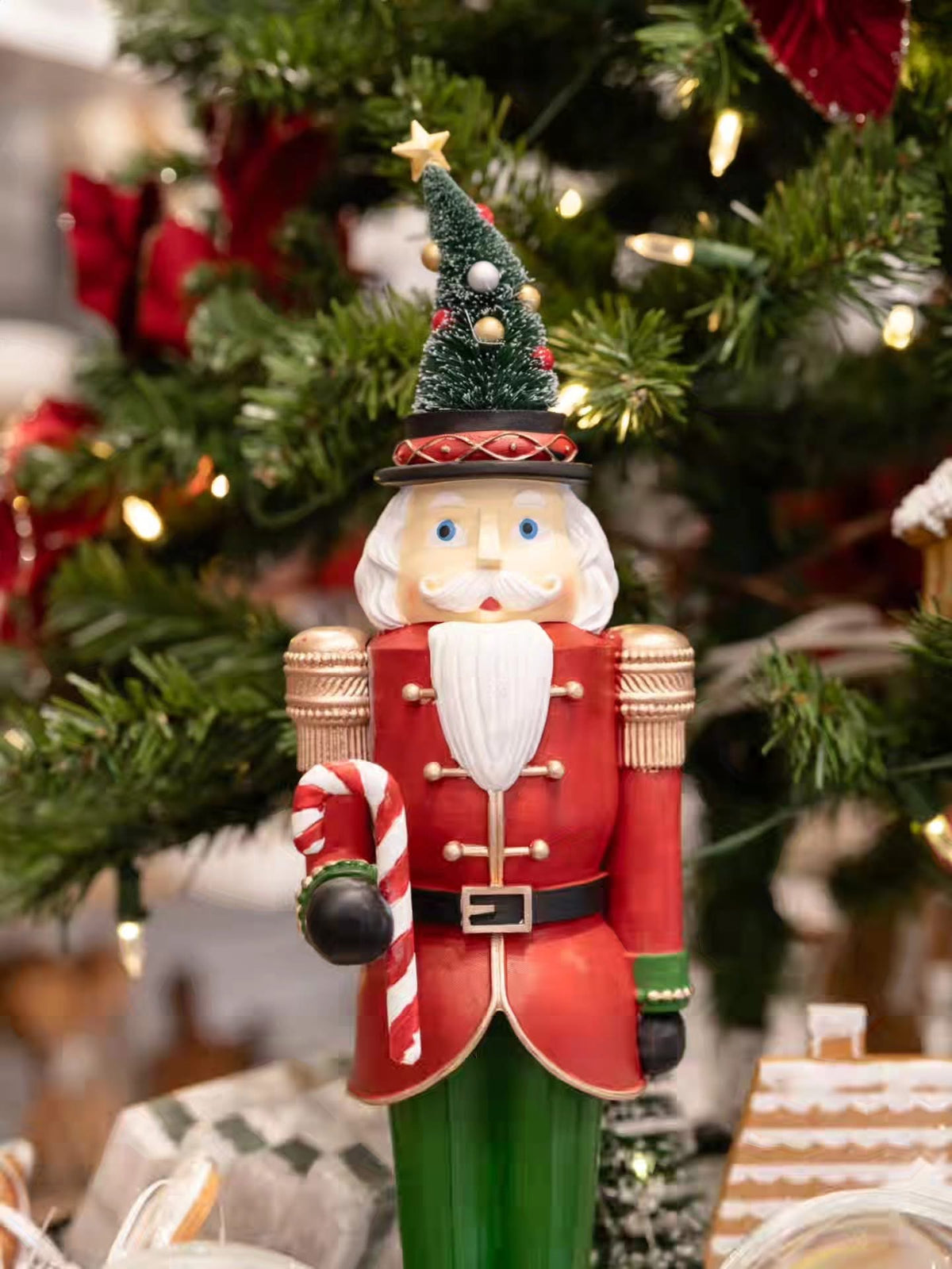 Nutcracker with Tree Hat