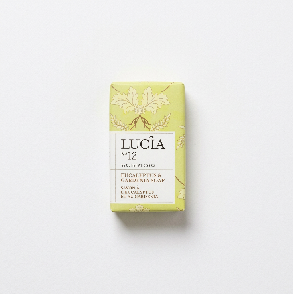 N°12 Mini Guest Soap Eucalyptus & Gardenia Soap