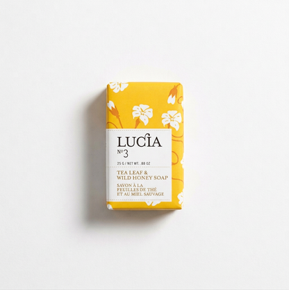 N°3 Mini Guest Soap Tea Leaf & Wild Honey Soap