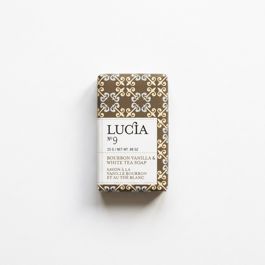 N°9 Mini Guest Soap Bourbon Vanilla & White Tea Soap