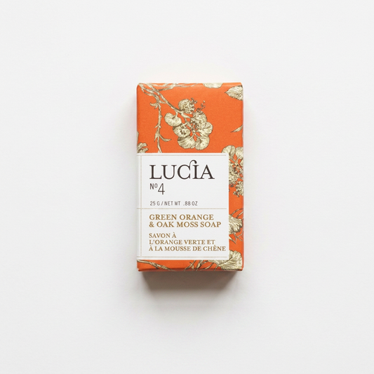 N°4 Green Orange & Oak Moss Guest Soap