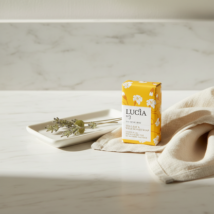 N°3 Mini Guest Soap Tea Leaf & Wild Honey Soap